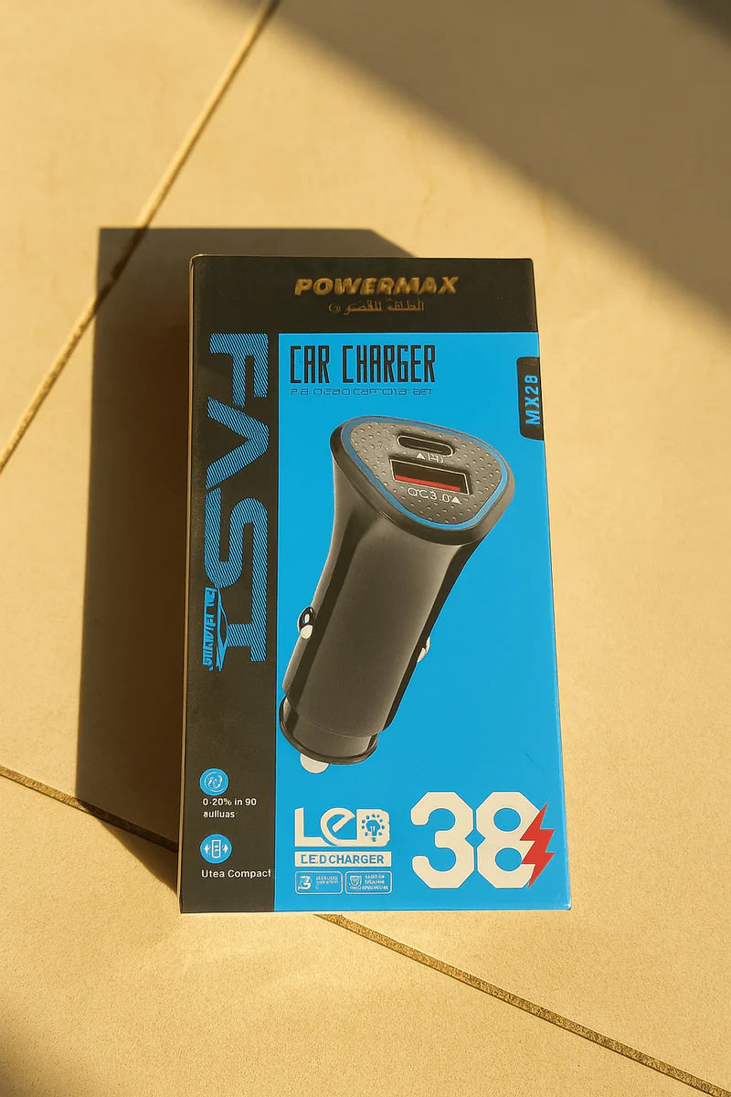 Fast & Safe Powermax - Car Charger