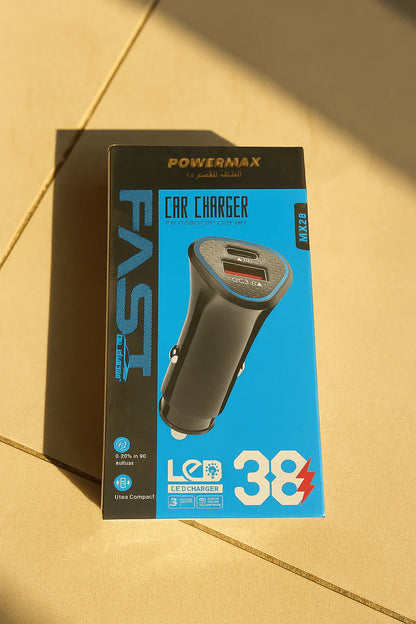 Fast & Safe Powermax - Car Charger