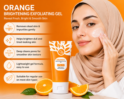 Orange Glow Brightening Gel